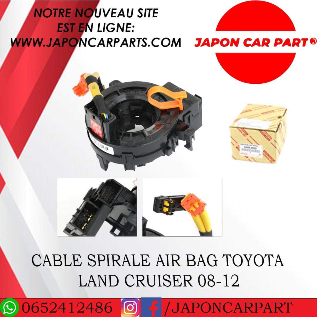 Câble Spiralé (horloge) D'airbag Pour Toyota - Réf. 843060K020 / CAV1030 - Neuf NTY